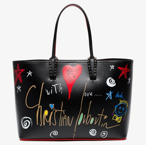 Christian Louboutin Handbags - Christian Louboutin Cabata Loubitag Large Tote